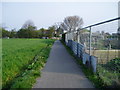 Footpath 3047 adjacent to Allotments
