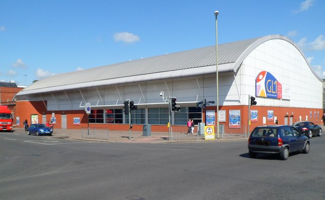 SW side of Gloucester Leisure Centre... © Jaggery :: Geograph Britain ...