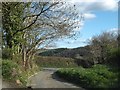 Junction of minor roads south of Hartshole Farm