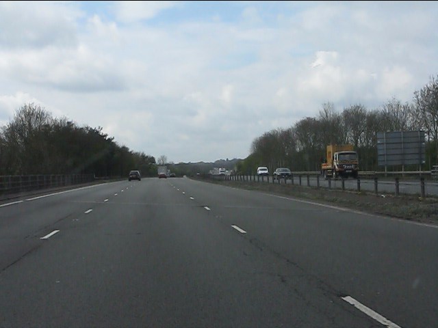 A46 crossing St Martin's Road (B4113)