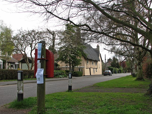 Little Abington postbox, Church Lane