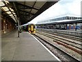 SO8318 : Cheltenham train at Gloucester railway station by Jaggery