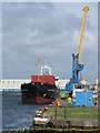 Sormovskiy 3056 moored in Roath Dock