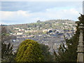 View of the city centre from Abbey Cemetery