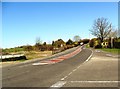 The A140 at Angel Hill, Little Stonham