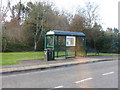 NS3831 : Bus stop at Symington by M J Richardson