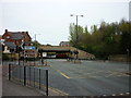 The A1058 goes under Churchill Gardens (road)