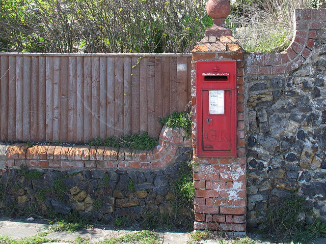 Postbox by the shore