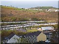 View across the Rhymney Valley, New Tredegar