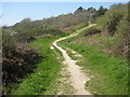 The coast path above Lyme Regis