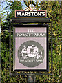 Boycott Arms pub sign near Shipley, Shropshire