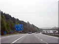 M54 Eastbound Approaching Junction 5 The A5 For Telford