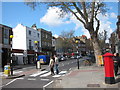 Road crossing on Rosslyn Hill