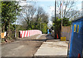 Mitcham Junction:  Railway bridge on Willow Lane