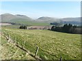 NY3487 : View from B709 north of Craigcleuch by John Baker