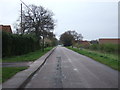 Thorpe Lane towards the A1434