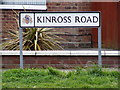 Kinross Road sign