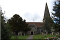 TQ9434 : All Saints' church, Woodchurch by Julian P Guffogg