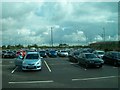 Car park at the Sprucefield shopping centre