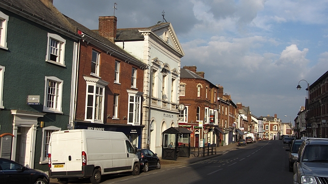 High Street, Crediton © Richard Webb :: Geograph Britain and Ireland