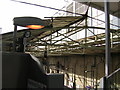 Farringdon Station: junction of old and new roof