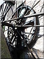 Strand Mill, Dawlish - waterwheel drive gear.