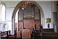 TQ9434 : Organ in All Saints' church, Woodchurch by Julian P Guffogg