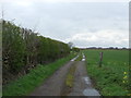 Farm track off Balderton Lane