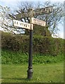 Old Road Sign, Row of Ashes Lane