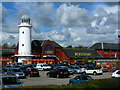 Supermarket with lighthouse!