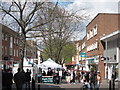 Market stalls at Parade