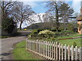 Looking up to Dumbleton Hill