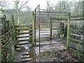 SE0819 : Bridleway rotary gate, Carr Hall Lane, Stainland by Humphrey Bolton