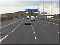 NS6662 : M74 Motorway by David Dixon