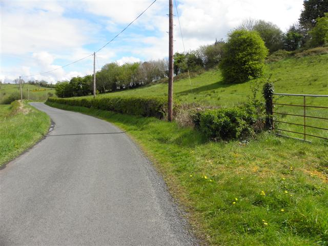 Road at Creeny © Kenneth Allen :: Geograph Ireland