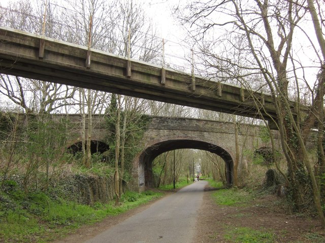 Bridges over the Bristol & Bath Railway Path