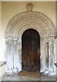 All Saints, Honington - South doorway