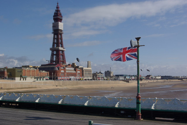 Blackpool Tower from North Pier
