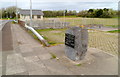 Plaque recording the opening of the Afon Dafen River Crossing, Llanelli