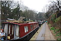 Narrowboats on the Regents Canal