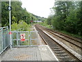 A view north from Llanbradach railway station