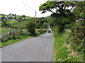 The descending  Moneyscalp Road