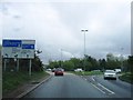 SU4713 : Approaching junction 7 of the M27 by Alex McGregor