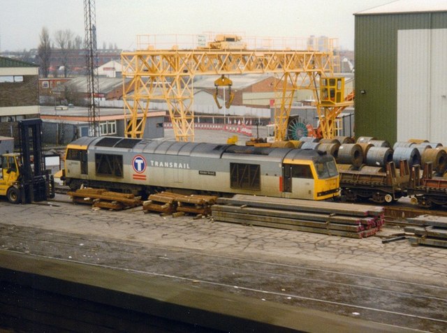 Class 60 at Wolverhampton Steel... © Rob Newman :: Geograph Britain and ...