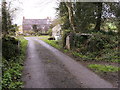 Gate posts at Aberelywn