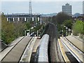 Harlesden station and Bakerloo lines west