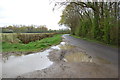 Grandshore Lane in the rain