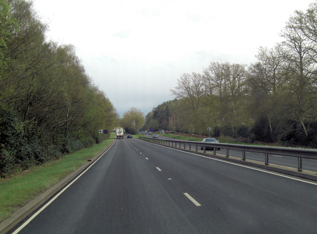 A322 at Penny Hill