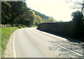 Cwmavon Road passes the edge of Cwmavon Reservoir