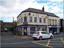 J3273 : The Oak - a disused bar opposite the Royal Victoria Hospital by Eric Jones